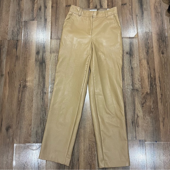 Aritzia Babaton Faux Leather Pants - Picture 1 of 3